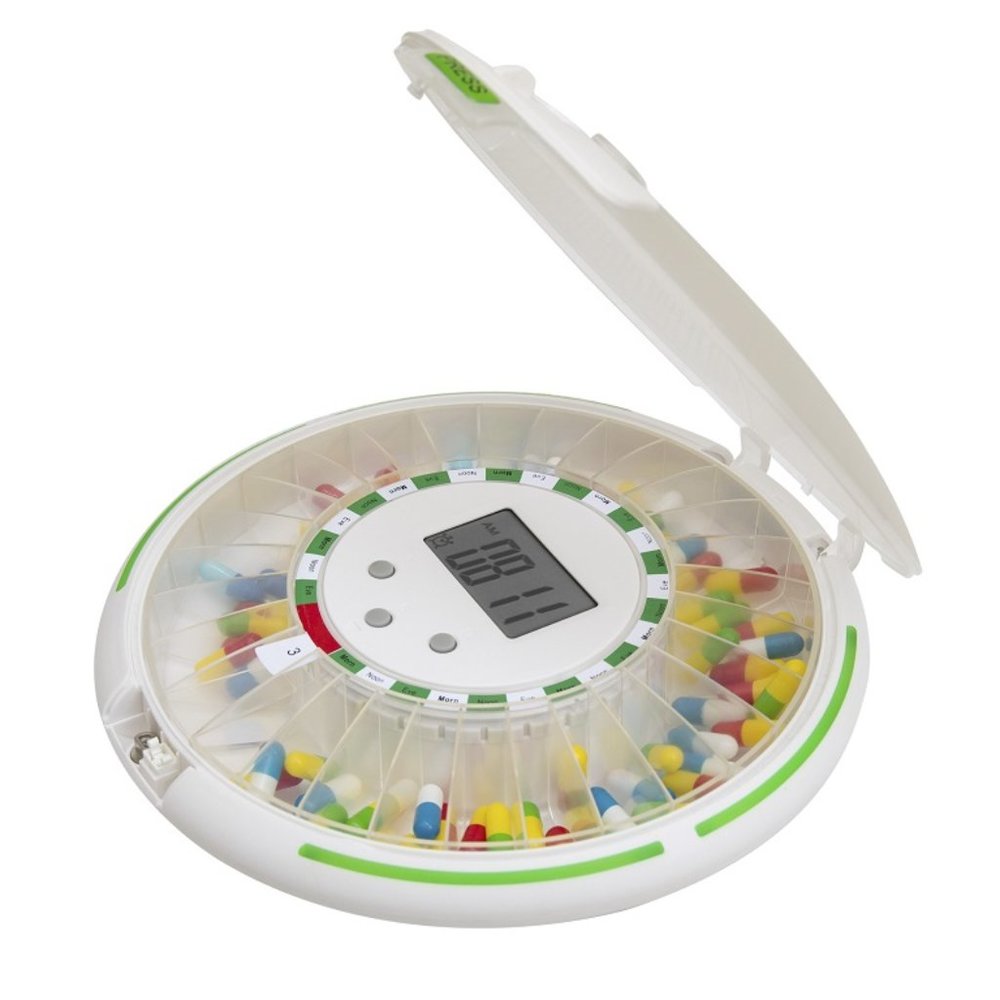 BRAND NEW 28 Day Automatic Electronic Talking Medication Pill Dispense/Organizer